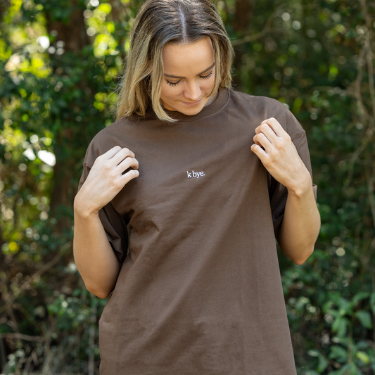 'K Bye' Box Fit T-Shirt